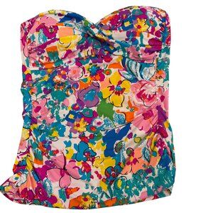 Anne Cole Signature Estilo Sweetheart Neckline Swim Top Size Small